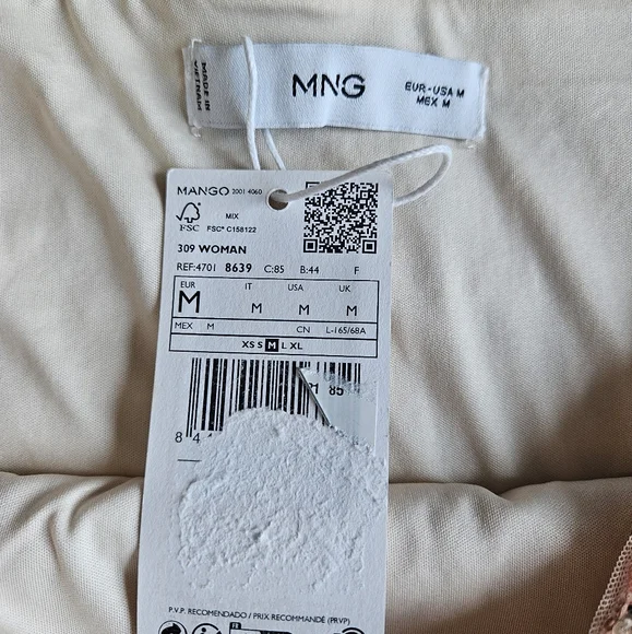 Mango Multicolor Sequin A-Line Skirt - Picture 3 of 4